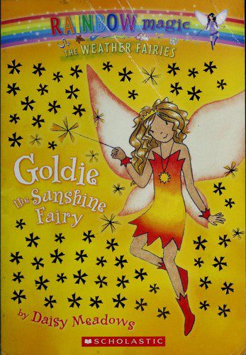 rainbow magic the weather fairies # 4-goldie the sunshine fairy