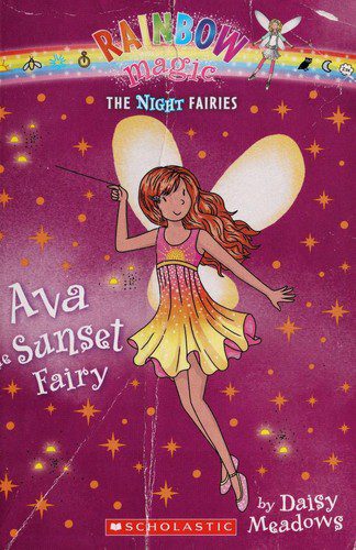 rainbow magic the night fairies ava the sunset fairy