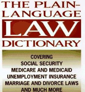 the plain language law dictionary