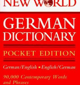 webster's new world german dictionary