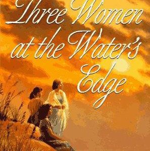 three women at the water's edge