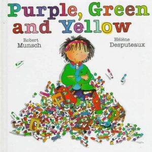 Purple, Green And Yellow