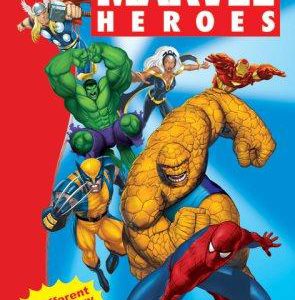 marvel heros mix & match storybook