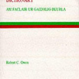 the new english-dictionary gaelic dictionary