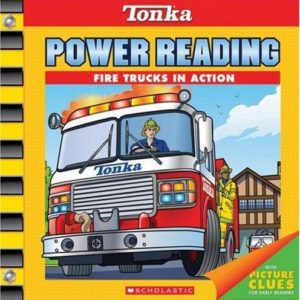 tonka power reading fire trucks in action