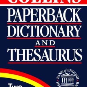 collins paperback dictionary and thesaurus