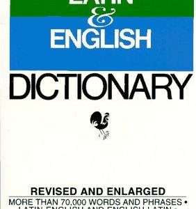 Latin & English Dictionary