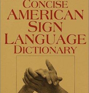 concise american sign language dictionary