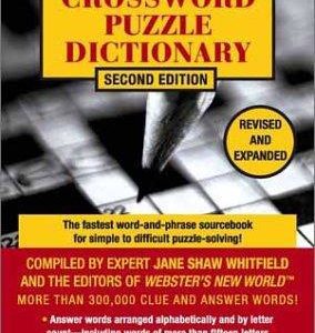 Webster's New World Crossword Puzzle Dictionary