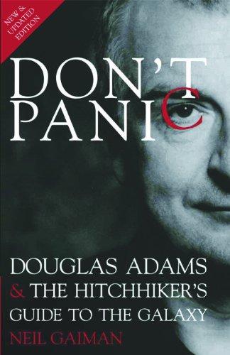 don't panic douglas adams & the hitchhiker's guide to the galaxy