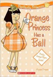 perfectly princess orange princess has a ball