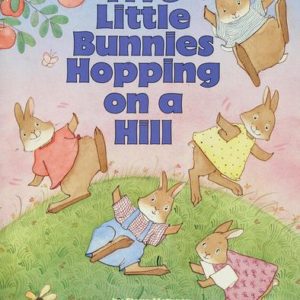 five little bunnies hoping on a hill