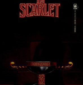 silhouette in scarlet