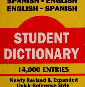 Webster's Spanish - English Student Dictionary