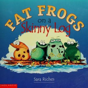 fat frogs on a skinny log