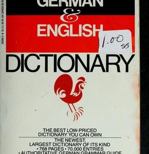 german & english dictionary