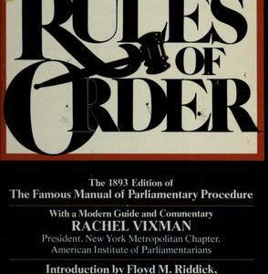 Robert's  Rules Of Order