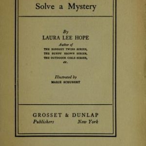 the bobbsey twins # 27 - solve a mystery