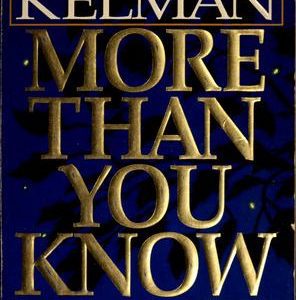 More Than You Know