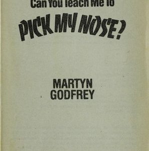 Can you teach me to pick my nose