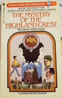 choose your own adventure #34- the mystery of the highland crest