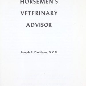 horsemen's veterinary advisor