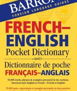 barron's french-englishpocket dictionary