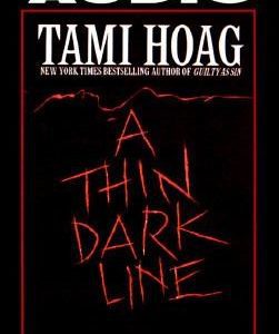 a thin dark line