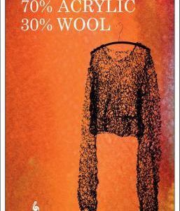 70 % acrylic 30 % wool