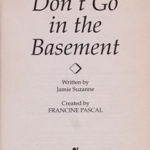 Sweet Valley-Don't Go in the Basement