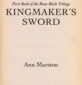 Rune Blade Vol 1-Kingmaker's Sword