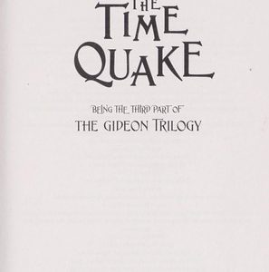 the time quake book three in gideon trilogy