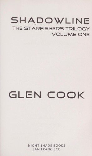 shodowline the starfishers trilogy vol one