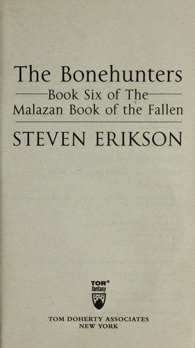 Malazan Book of the Fallen - The Bonehunters