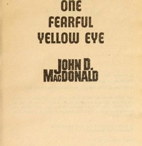 one fearful yellow eye