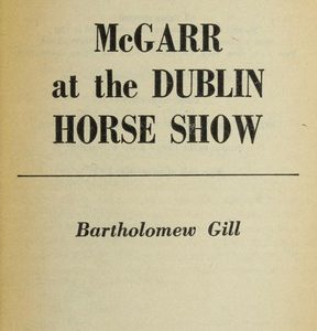 McGarr at the Dublin Horse Show