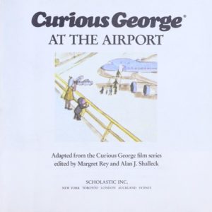 curious george at the airport