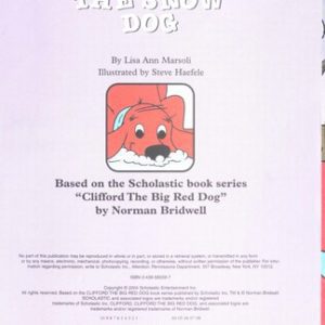 clifford the big red dog reader the snow dog