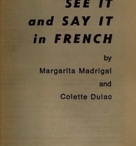 see it & say it in french