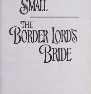 the border Lord's Bride