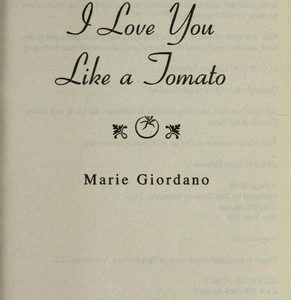 I Love You Like a Tomato