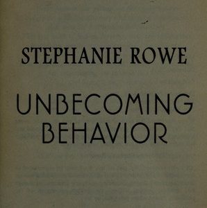 unbecoming behavior