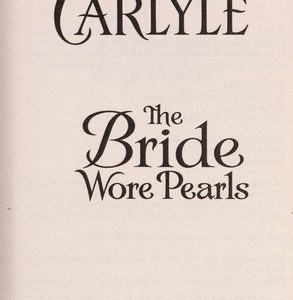 the bride wore pearls