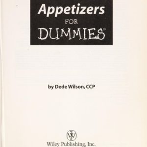 appetizers for dummies