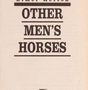 other men's horses
