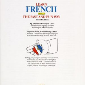 Learn French the Fast and Fun Way