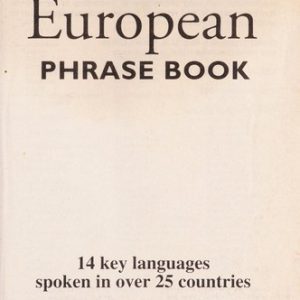 European Phrase Book
