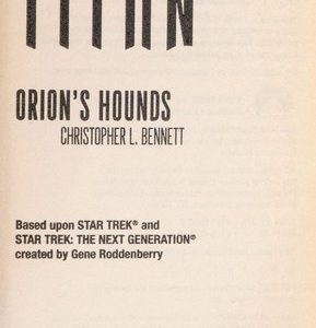 star trek titan orion's hounds