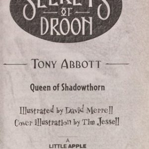 the secrets of droon # 31 queen of shadowthorn