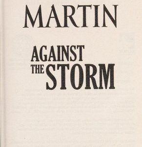 against the storm